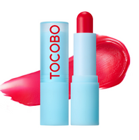 TOCOBO Glass getönter Lippenbalsam, 3,5 g, Nr. 011 Flush Cherry