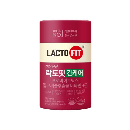 LACTO-FIT Probiotika Leberpflege 120 g (60 Sticks)