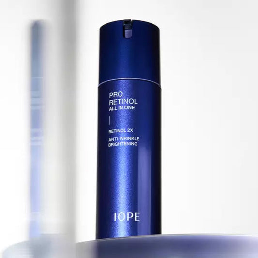IOPE Men Pro Retinol All In One 120 ml + Reinigungsschaum