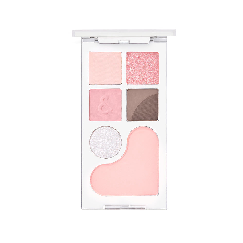 rom&amp;nd палета сенки за усне Bare Layer 14 г/2 боје