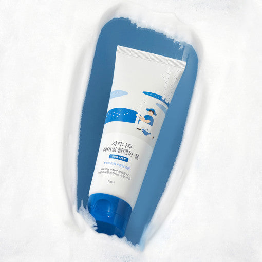 Round Lab For Men Birkensaft-Rasierschaum, 120 ml