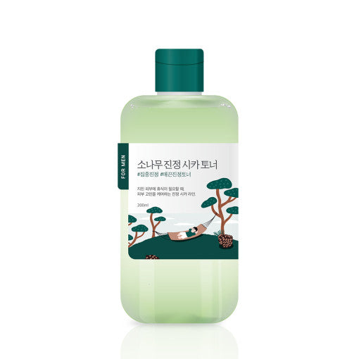 Round Lab For Men – Beruhigender Cica-Toner mit Kiefernholz, 200 ml