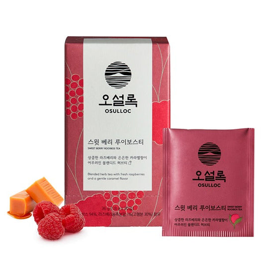OSULLOC Süßer Beeren-Rooibos-Tee (20 Stück)