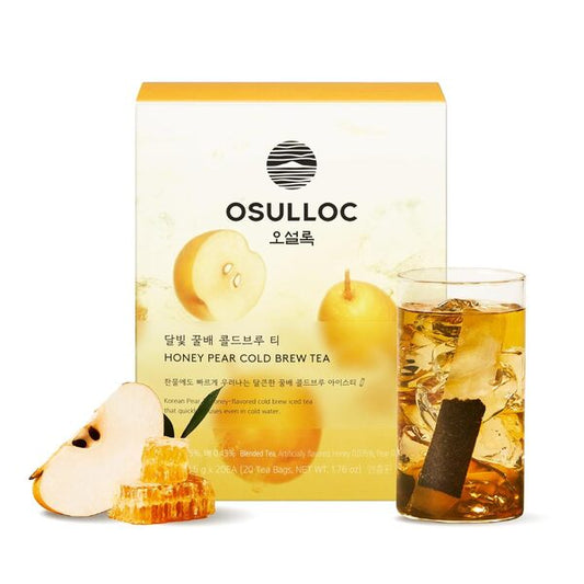 OSULLOC Kaltgebrühter Honig-Birnen-Tee (20 Stück)