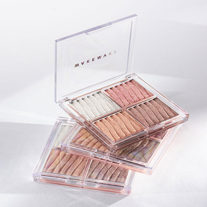 WAKEMAKE Glow Contouring Highlighter Palette 7.8g