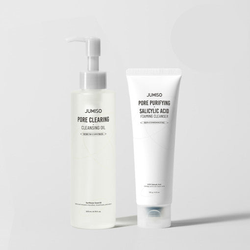 Jumiso Double Cleansing Duo (Porenreinigender Reiniger 120 g + klärendes Reinigungsöl 200 ml)