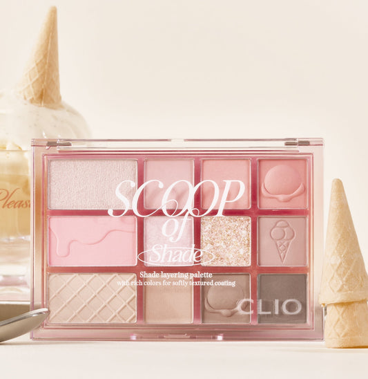 CLIO SHADE &amp; SHADOW PALETTE 03 SCOOP OF SHADE