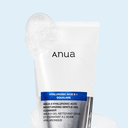 Anua 8 Hyaluronsäure Feuchtigkeitsspendendes, sanftes Gel-Reinigungsmittel 150 ml