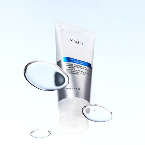 Anua 8 Hyaluronsäure Feuchtigkeitsspendendes, sanftes Gel-Reinigungsmittel 150 ml