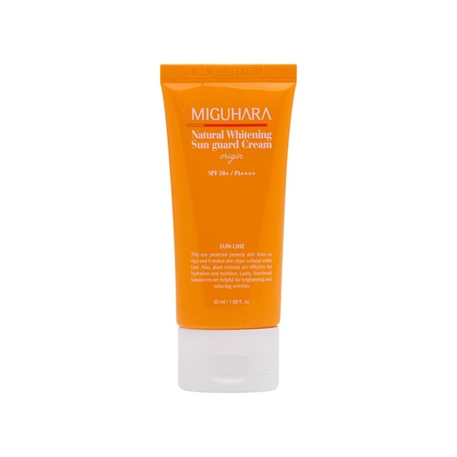 МИГУХАРА природна избељујућа крема за заштиту од сунца Origin SPF50+/PA++++ 50ml