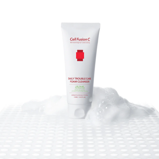 [Cell Fusion C] TRE.AC Daily Trouble Care Foam Cleanser 130ml