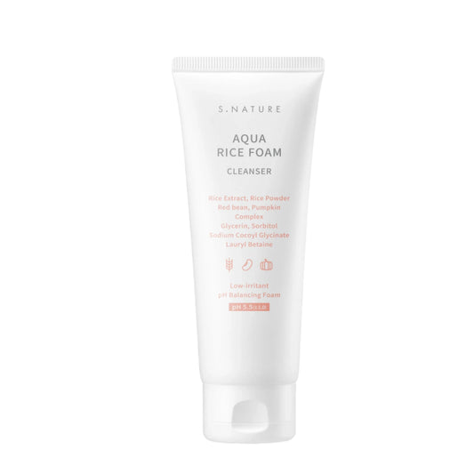 S.NATURE Aqua Rice Foam Cleanser 80ml