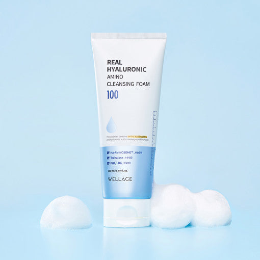 WELLAGE Real Hyaluronic Amino Reinigungsschaum 150ml