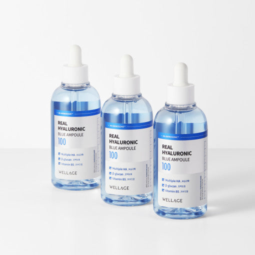 WELLAGE Echte Hyaluronsäure Blau Ampulle 100 100ml