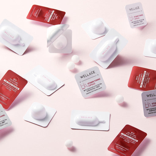WELLAGE Real Vitamin Toning Ein-Tages-Set 1EA (15ml/1ml)