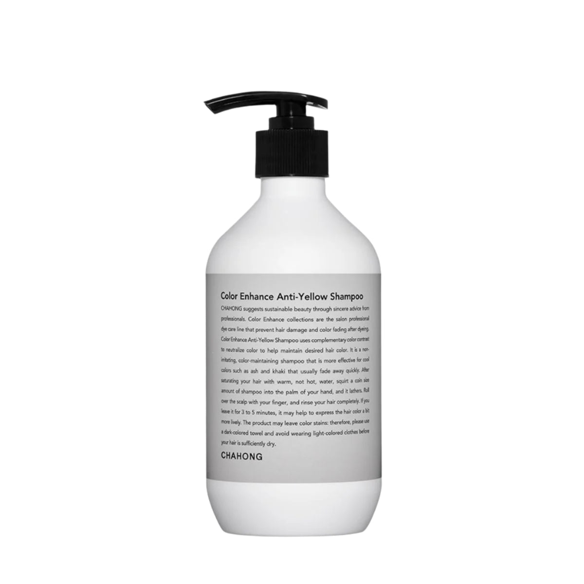 CHAHONG Color Enhance Anti-Yellow Shampoo 300ml
