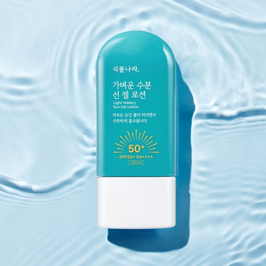Shingmulnara Oxygen Water Light Sun гел лосион SPF50+ PA++++ 60ml
