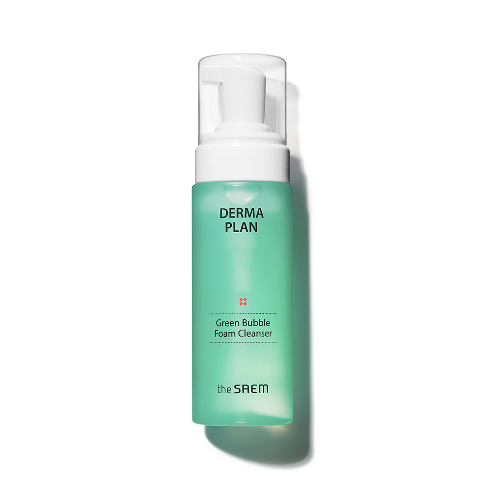SAEM Derma Plan зелена пена за чишћење са мехурићима 150 мл