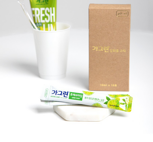 Gagreen Mundwasser mit frischer Minze in Stick-Form, 10 ml, 10 Stück