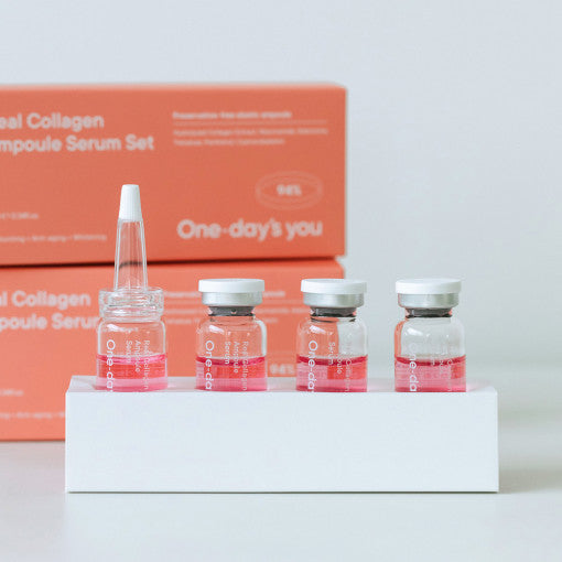 One-day's you Real Collagen Ampullen-Serum-Set, 10 ml, 4 Stück