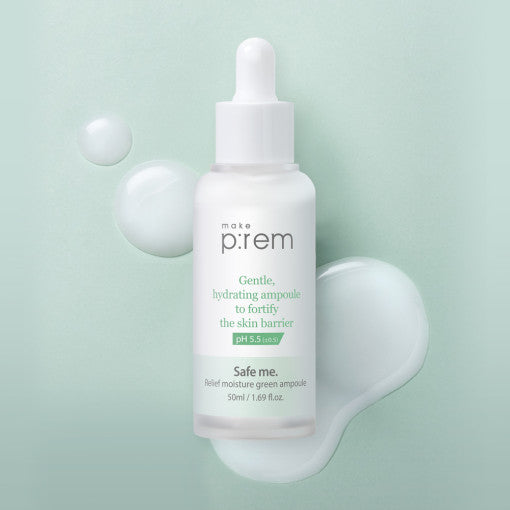 make p:rem Safe Me. Relief Moisture Grüne Ampulle 50ml
