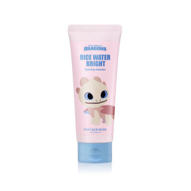 THE FACE SHOP RICE WATER BRIGHT FACIAL FOAMING CLEANSER 150ml (Dragons Edition)