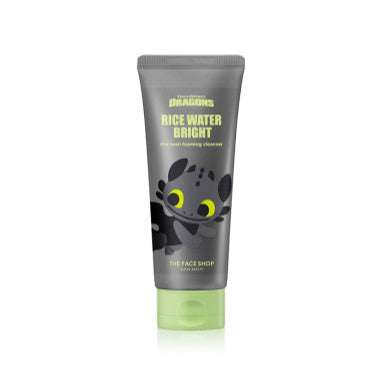 THE FACE SHOP Rice Water Bright Rice Bran Foaming Cleanser 150ml (Dragons Edition)