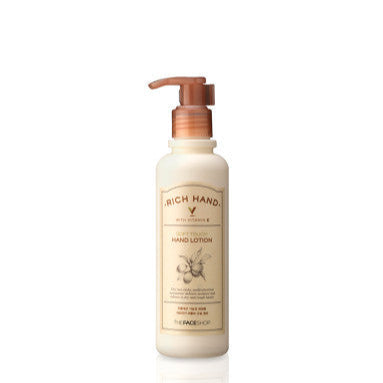 THE FACE SHOP Rich Hand V Soft Touch Hand Lotion 200ml