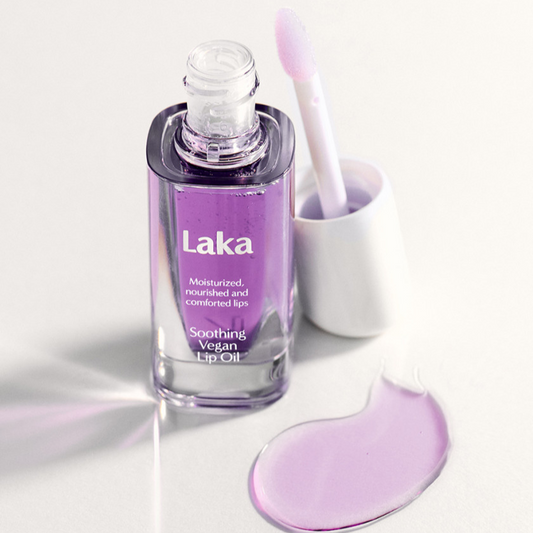Laka Soothing Vegan Lip Oil #Calming Purple