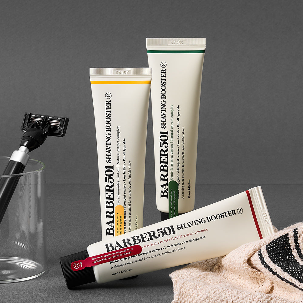 BARBER501 Rasier-Booster-Balsam (3er-Set) 66 ml x 3 Stück