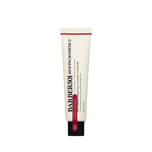 BARBER501 Rasier-Booster-Balsam, 66 ml, Rot (Teebaum)