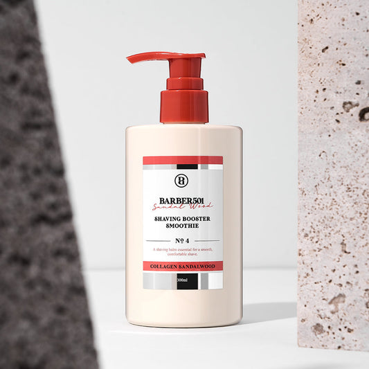 BARBER501 Rasier-Booster-Smoothie 300 ml #Kollagen Sandelholz