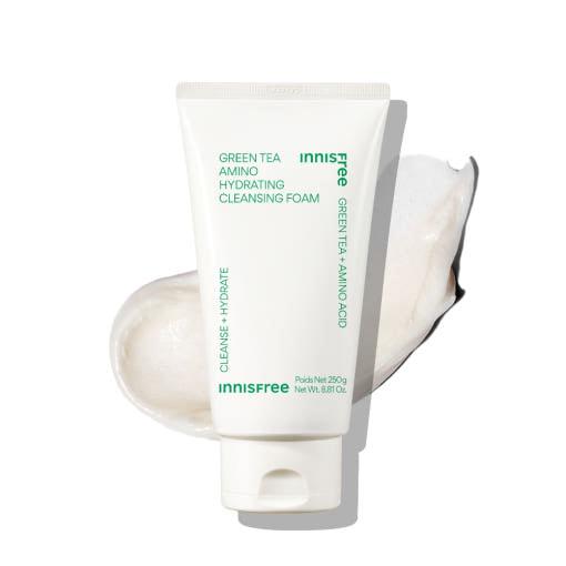 innisfree Grüner Tee Amino Feuchtigkeitsspendender Reinigungsschaum 250g