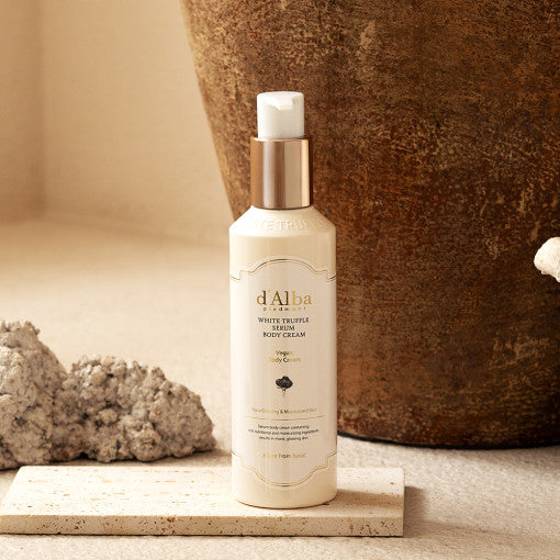 d'Alba Weiße Trüffel-Serum-Körpercreme, 270 ml