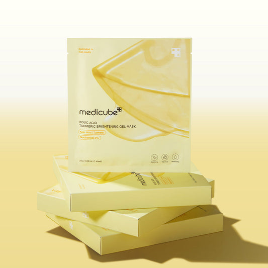 medicube Kojic Acid Turmeric Brightening Gel Mask 28g*4ea