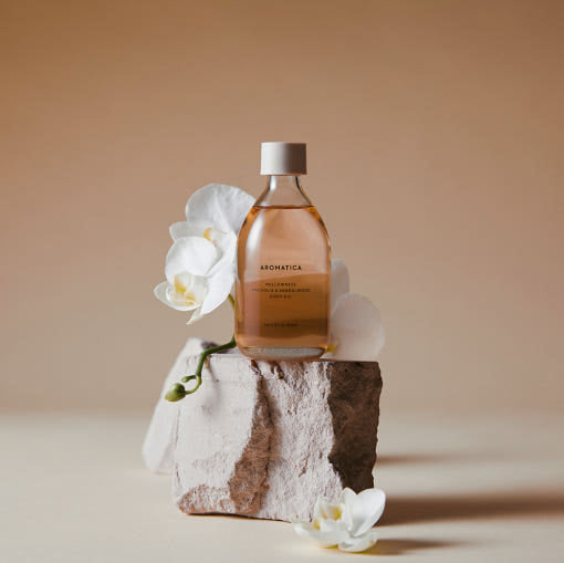 AROMATICA Mellowness Magnolie &amp; Sandelholz Körperöl 100ml