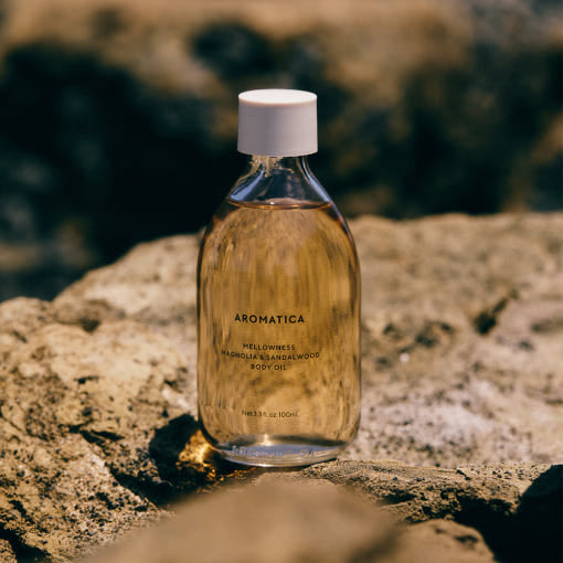 AROMATICA Mellowness Magnolie &amp; Sandelholz Körperöl 100ml