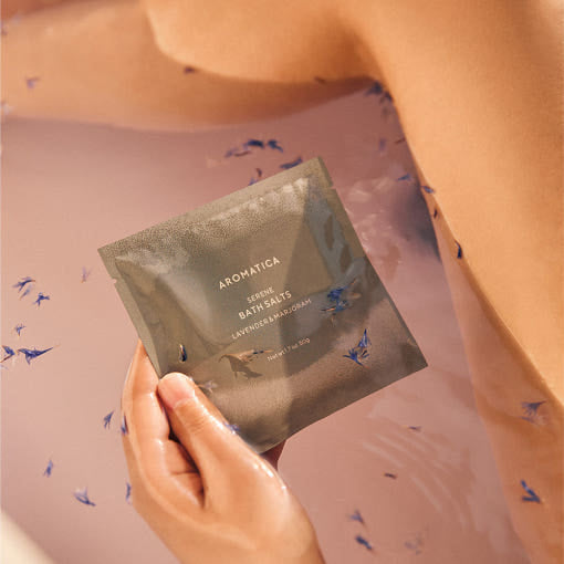 AROMATICA Serene Badesalz Lavendel &amp; Majoran 50g