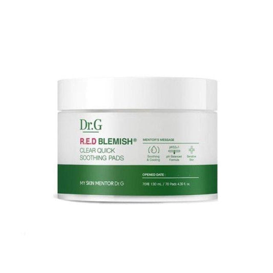 Dr.G Red Blemish Clear Quick Soothing Pads, 70 Blatt
